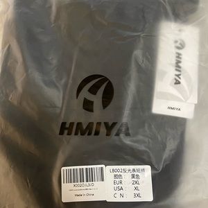Hmiya Workout Shorts, XL, Black, Brand New